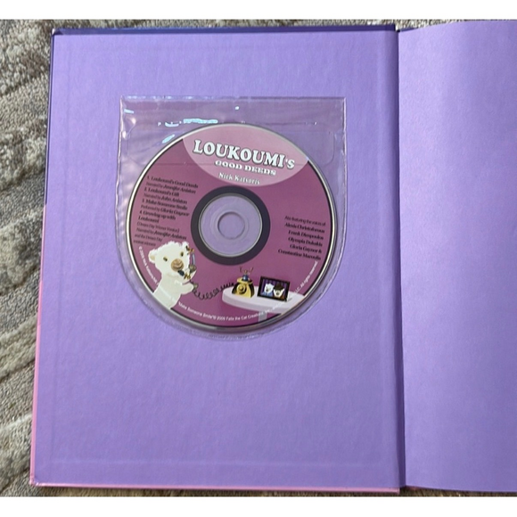 Loukoumi's Good Deeds (Book & CD Narrated by Jennifer Aniston and John Aniston - Picture 3 of 4